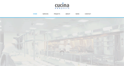 Desktop Screenshot of cucina-projects.com